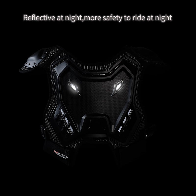 CHCYCLE Kids Dirt Bike Gear Motorcycle Armor Suit Chest Protector with Knee Pads Elbow Pads for Youth Mountain Biking Cycling Skating - Image 2